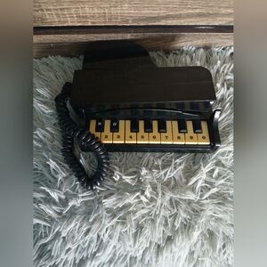 Vintage  Piano telephone  ☎️  80's